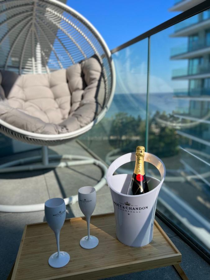 Wave Resort & Spa Magic Apartaments With Sea View Miedzyzdroje Ngoại thất bức ảnh